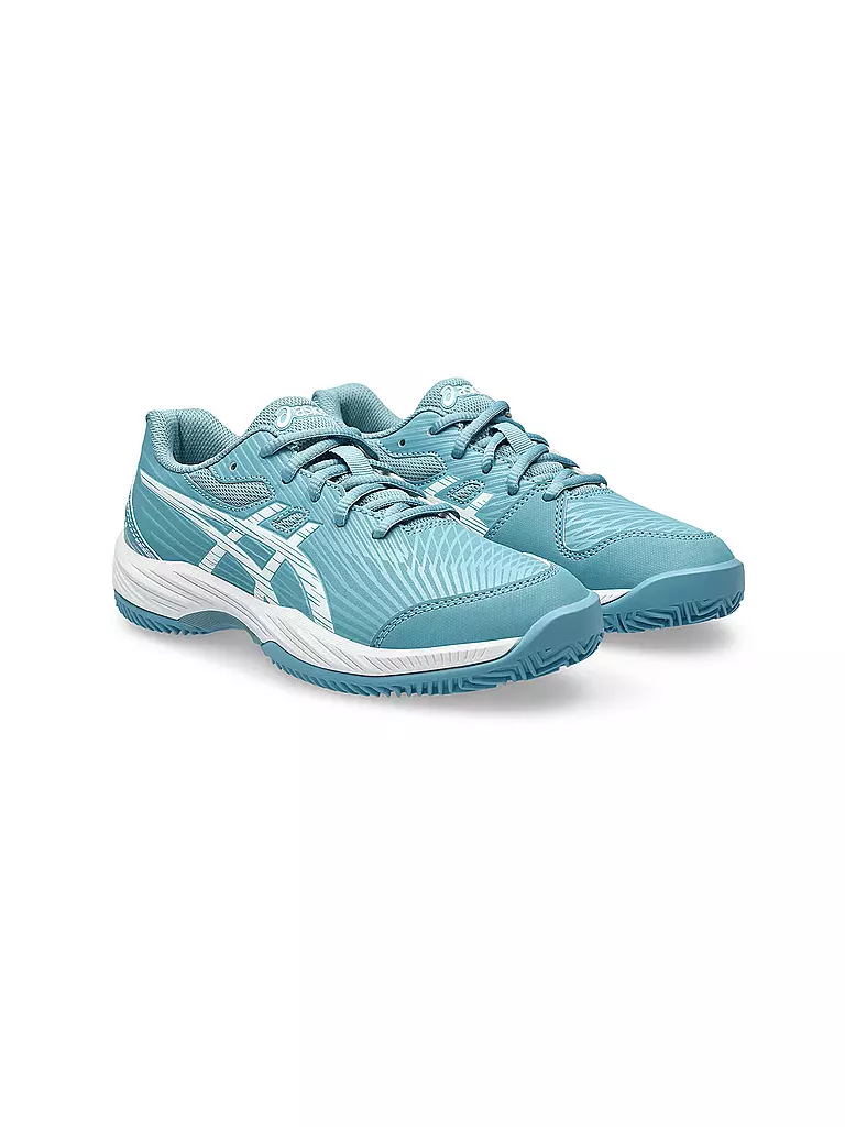 Asics Kinder Tennisschuhe Gel Game Gs Clay Oc Blau